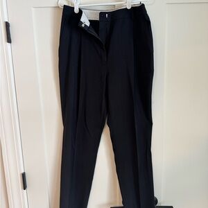 Topshop Tall Classic Black Trousers